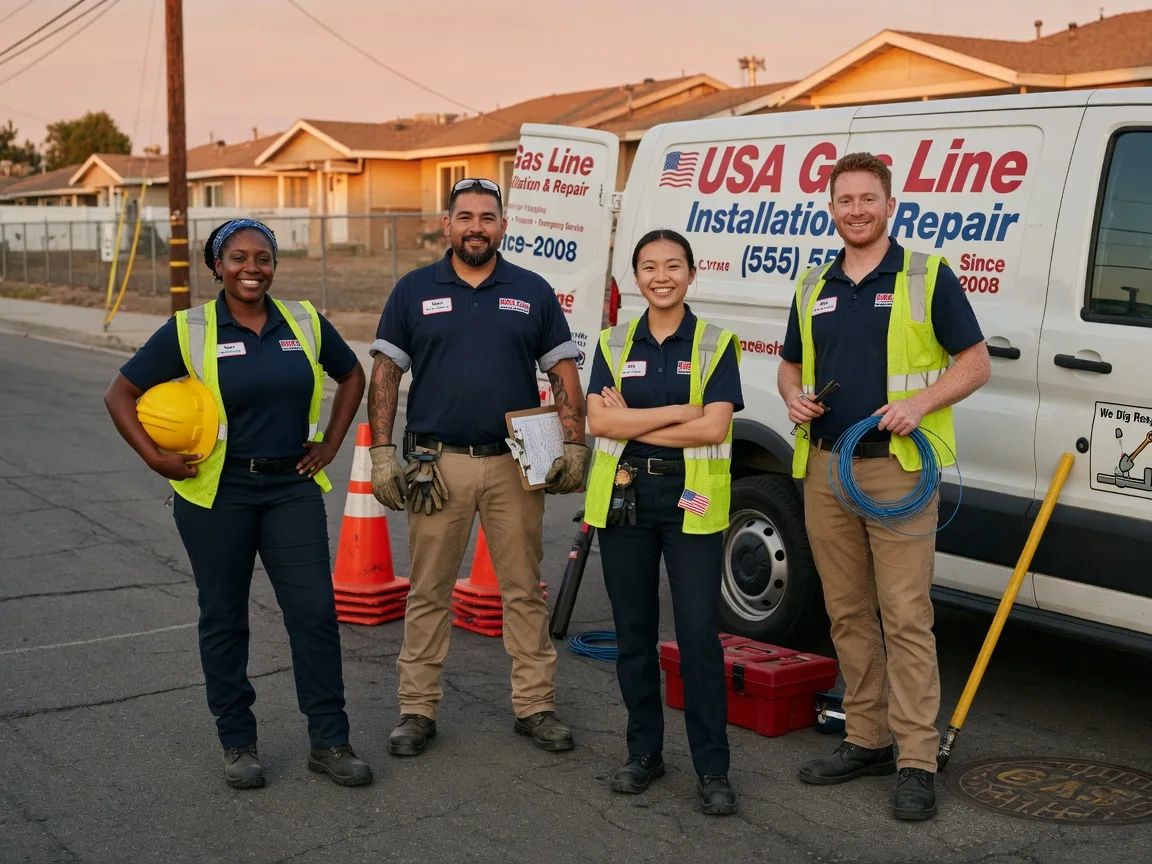 Gas Line Installation company in Pine Grove, LA